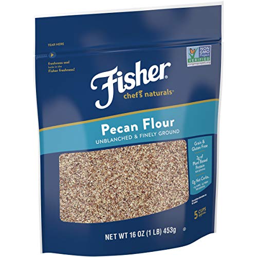 Fisher Chefs Naturals Pecan Flour, 16 Ounces, Naturally Gluten