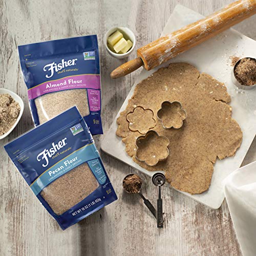 Fisher Chefs Naturals Pecan Flour, 16 Ounces, Naturally Gluten