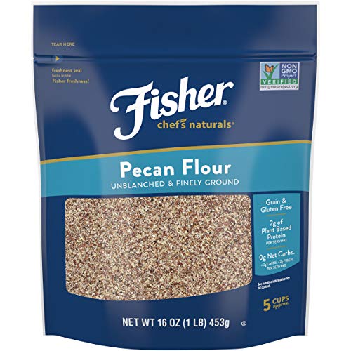 Fisher Chefs Naturals Pecan Flour, 16 Ounces, Naturally Gluten