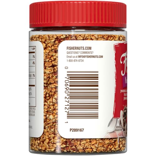 Fisher Nut Topping, Mixed Nut Variety, 5-Ounce Can
