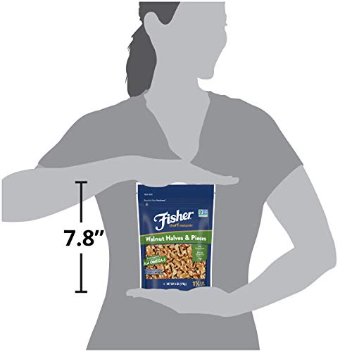 Fisher Nuts Chefs Naturals Walnut &Amp; Pieces, Naturally Gluten Fr