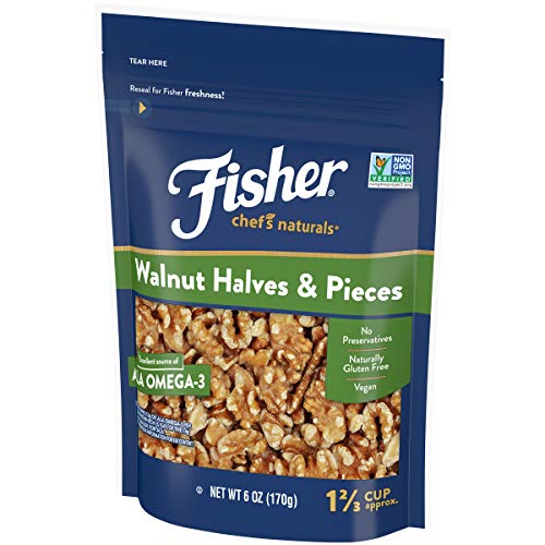 Fisher Nuts Chefs Naturals Walnut &Amp; Pieces, Naturally Gluten Fr