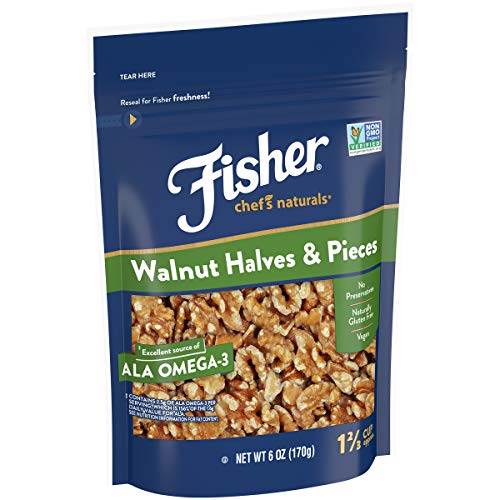 Fisher Nuts Chefs Naturals Walnut &Amp; Pieces, Naturally Gluten Fr