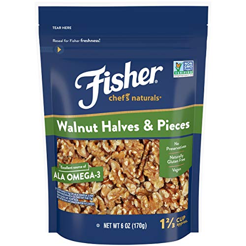 Fisher Nuts Chefs Naturals Walnut &Amp; Pieces, Naturally Gluten Fr