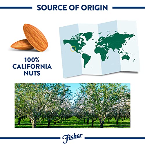 Fisher Sliced Almonds, 10 Ounces, Unsalted, No Preservatives, Na...
