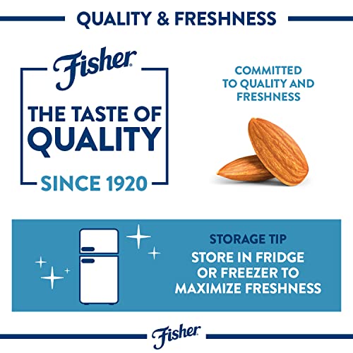 Fisher Sliced Almonds, 10 Ounces, Unsalted, No Preservatives, Na...