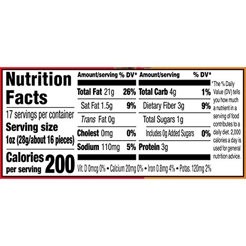 Fisher Snack Oven Roasted Never Fried Mammoth Pecans, 17 Ounces,...