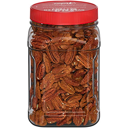 Fisher Snack Oven Roasted Never Fried Mammoth Pecans, 17 Ounces,...