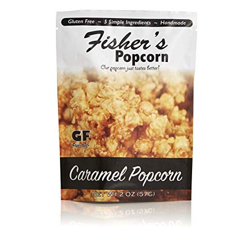 Fishers Popcorn Caramel Popcorn, Gluten Free, 5 Simple Ingredie