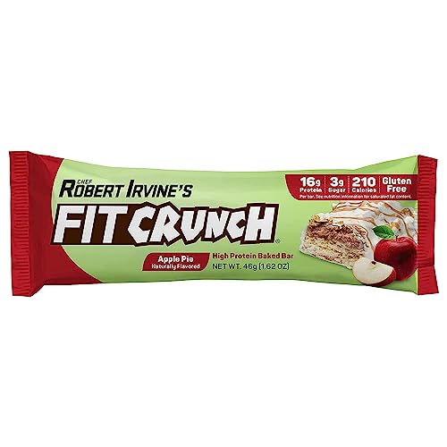 FITCRUNCH Snack Size Protein Bars, Designed by Robert Irvine, 6-...