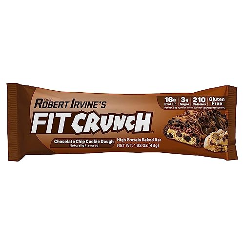 FITCRUNCH Snack Size Protein Bars, Designed by Robert Irvine, 6-...