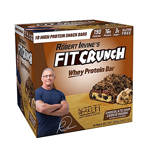 Fitcrunch Snack Size Protein Bars | Designed By Robert Irvine |