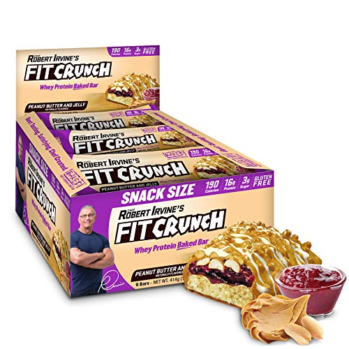 Fitcrunch Snack Size Protein Bars, Designed By Robert Irvine, Wo