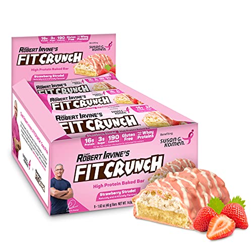 Fitcrunch Snack Size Protein Bars, Designed By Robert Irvine, 6-