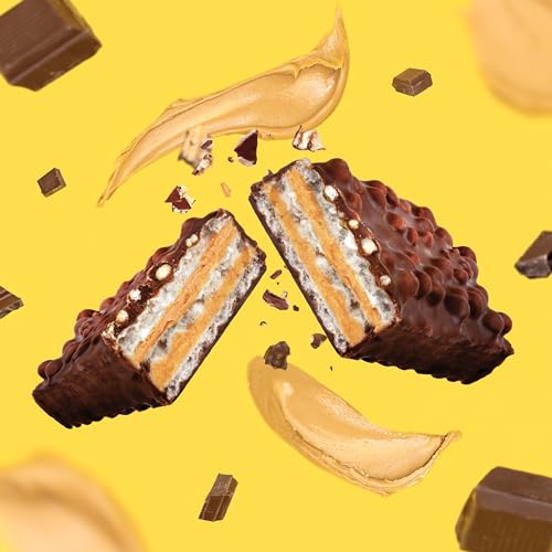 FITCRUNCH Wafer Protein Bars, Designed by Robert Irvine, 16g of ...