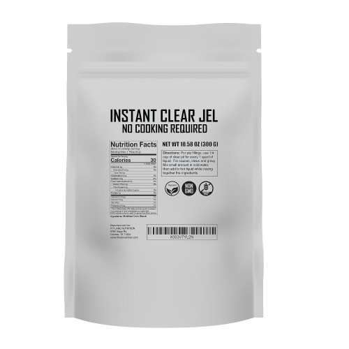 Instant Clear Jel for Canning 300 Grams, No Cooking Required Pie Thickener