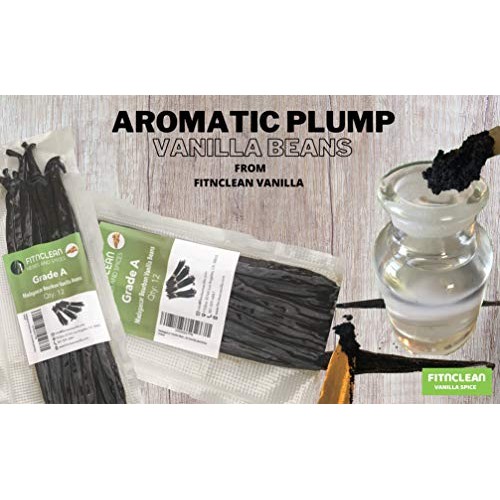 26 Grade A Madagascar Vanilla Beans For Extract, Paste, Cooking