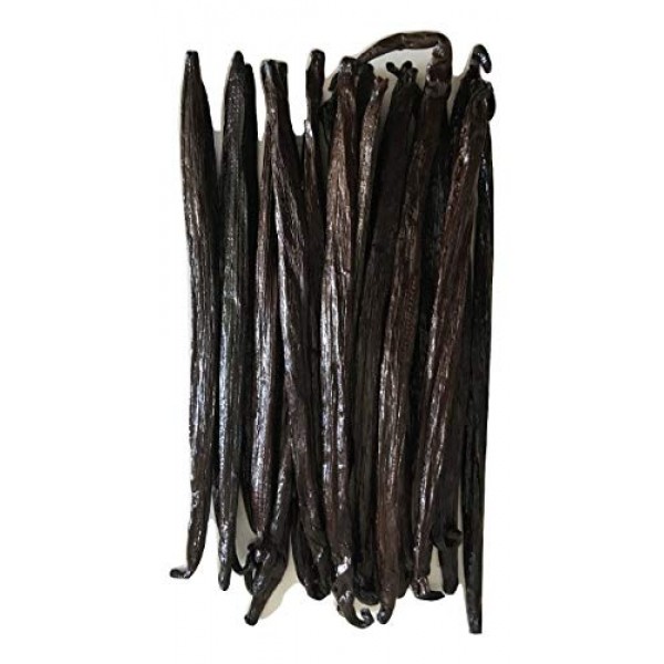 Tahitian Vanilla Beans Grade A for Extract, Cooking and Baking ...