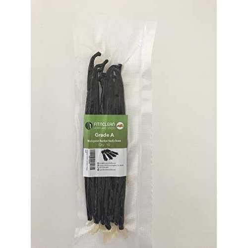 Vanilla Beans Grade A Madagascar 10 Ea For Extract, Paste, Coo