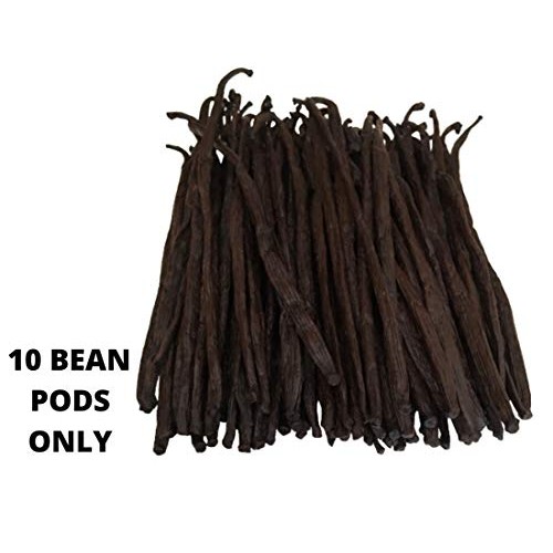 Vanilla Beans Grade A Madagascar 10 Ea For Extract, Paste, Coo