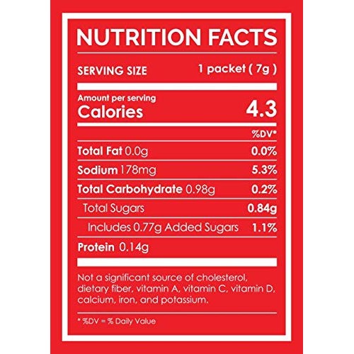 Fix Signature Sriracha Hot Sauce - To Go Packets 50 Pack, All