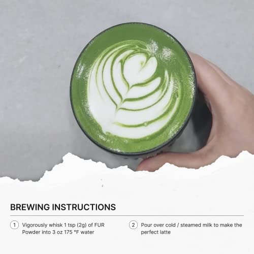 FKRO Organic Matcha Latte 80g/2.82oz 1st Harvest, Single Origi...