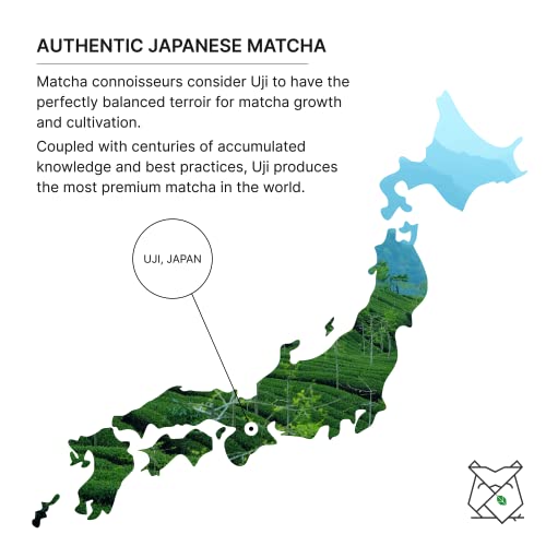 FKRO Organic Matcha Latte 80g/2.82oz 1st Harvest, Single Origi...