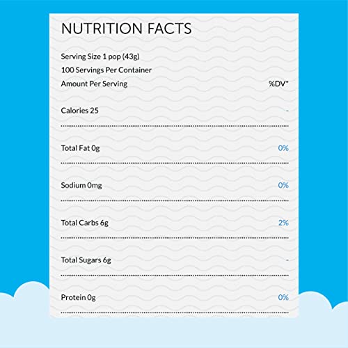 Fla-Vor-Ice Popsicle Variety Pack of 1.5 Oz Freezer Bars, Assort...