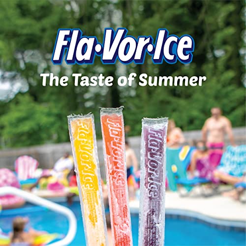 Fla-Vor-Ice Popsicle Variety Pack of 1.5 Oz Freezer Bars, Assort...