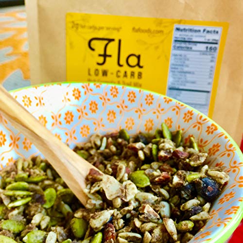 Fla Keto Granola Low Carb Cereal With Chocolate Chips - Vegan, S