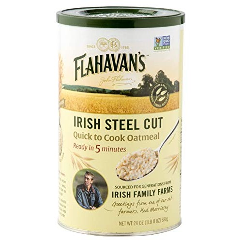 Flahavans Irish Steel Cut Oatmeal Quick To Cook, 24 Ounce Pack