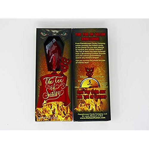 Flamethrower Candy Co Toe Of Satan Lollipop Two Pack Caroline Re