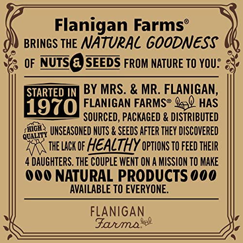 Flanigan Farms Whole Almonds - Raw, Unsalted Wholesome Healthy S