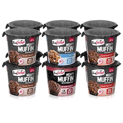 Flapjacked Mighty Muffins, Chocolate Lovers Variety, 12 Pack | 2