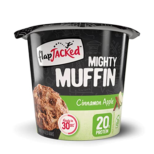 FlapJacked Mighty Muffins, Gluten-Free Cinnamon Apple, 12 Pack