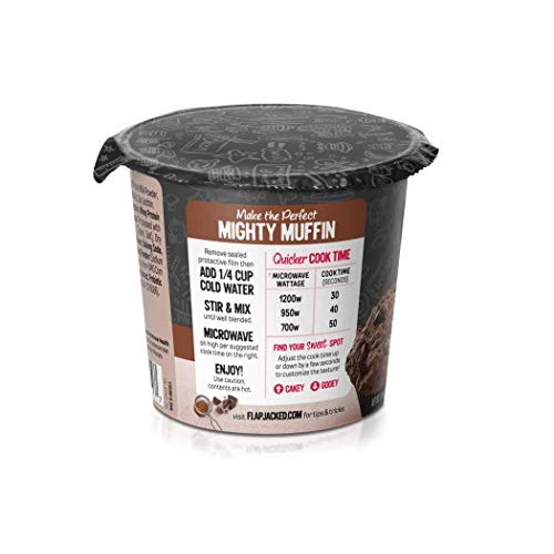 Flapjacked Mighty Muffins, Gluten-Free Double Chocolate, 12 Pack