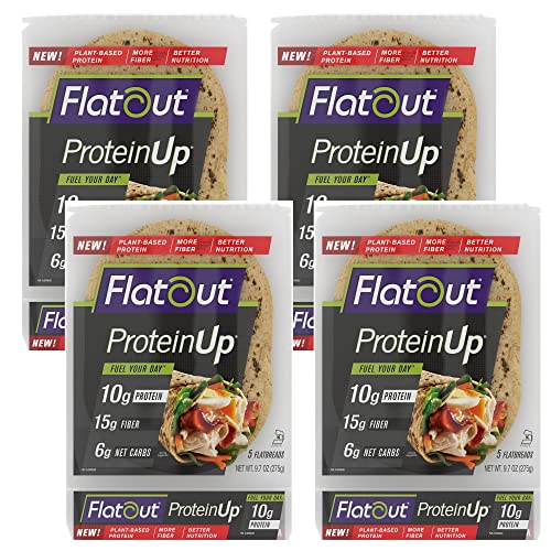 Flatout Flatbread, ProteinUp Wraps, Perfect for Use as Sandwich ...