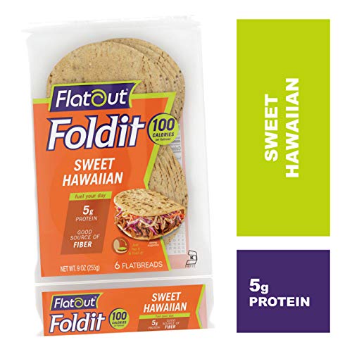 Flatout Foldit, Sweet Hawaiian4 Packs Of 6 Foldits
