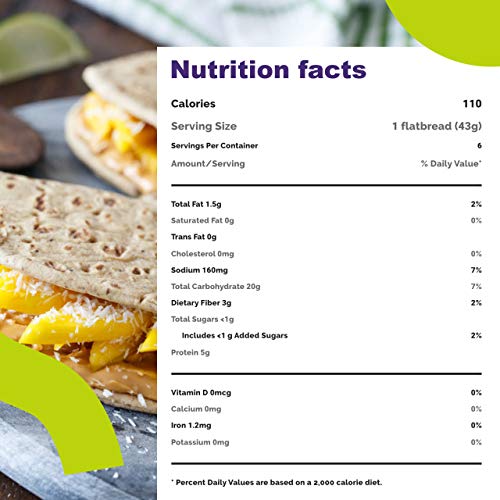 Flatout Foldit, Traditional White 1 Pack Of 6 Foldits