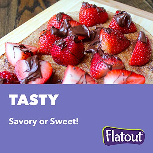 Flatout Thin Pizza Crust, Rustic White 2 Packs Of 6 Pizza Crusts