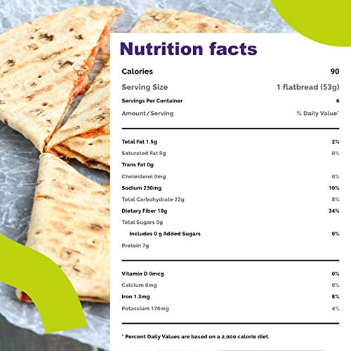 Flatout Wraps, Light Italian Herb 1 Pack Of 6 Flatbreads