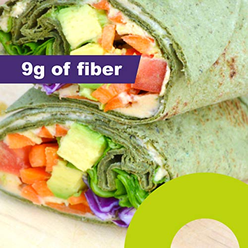 Flatout Wraps, Light Spinach 1 Pack Of 6 Flatbreads