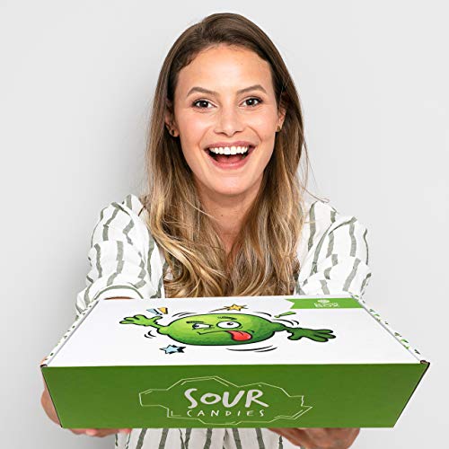 Sour Candy Lovers Flavor Box 36 Count - Assorted Sour Candies