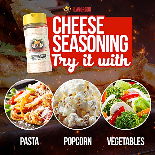 4Oz. Flavor God Seasonings - Gluten Free, Low So