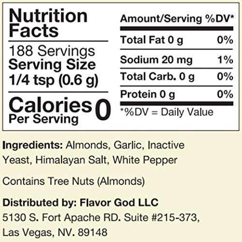4Oz. Flavor God Seasonings - Gluten Free, Low So