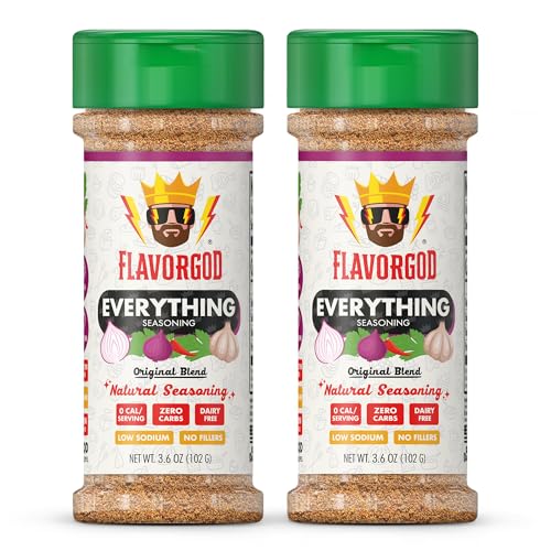 Everything Seasoning Mix, 2 Bottles by Flavor God - Premium All ...
