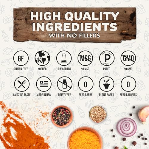 Flavor God 2 Bottles Garlic Lovers Seasoning Mix Natural Healthy...