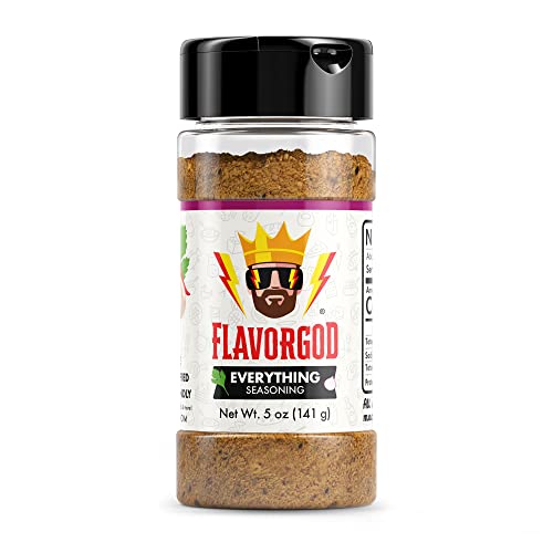 Flavor God #1 , Everything Seasoning, 1 Bottle, 5 Oz