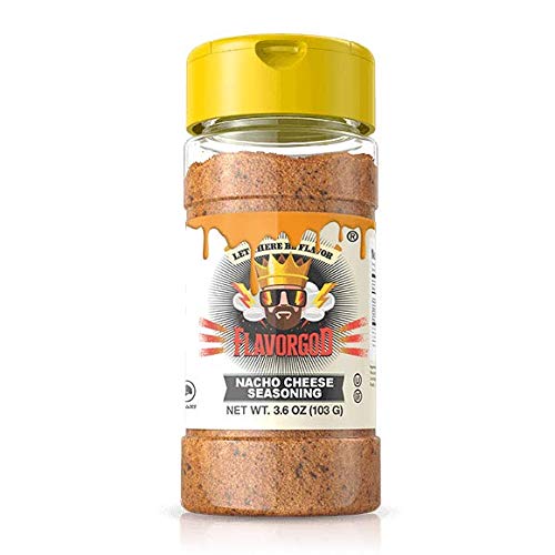 Healthy Flavorgod Nacho Cheese Seasoning - Zero Calories, Low So