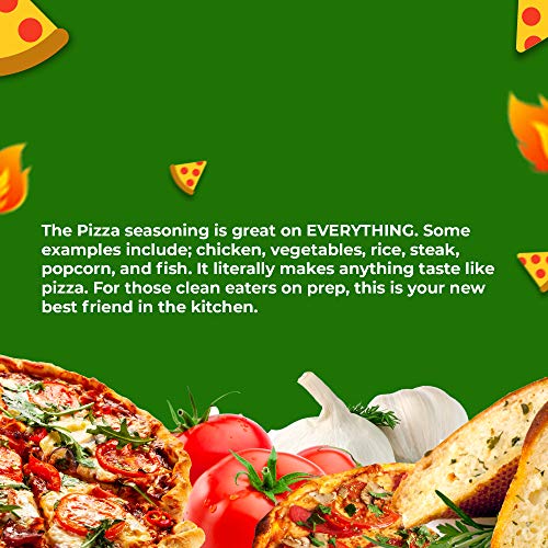 Healthy Flavorgod Pizza Seasoning - Zero Calories, Low Sodium, Z Healthy Flavorgod Pizza Seasoning - Zero Calories, Low Sodium, Z